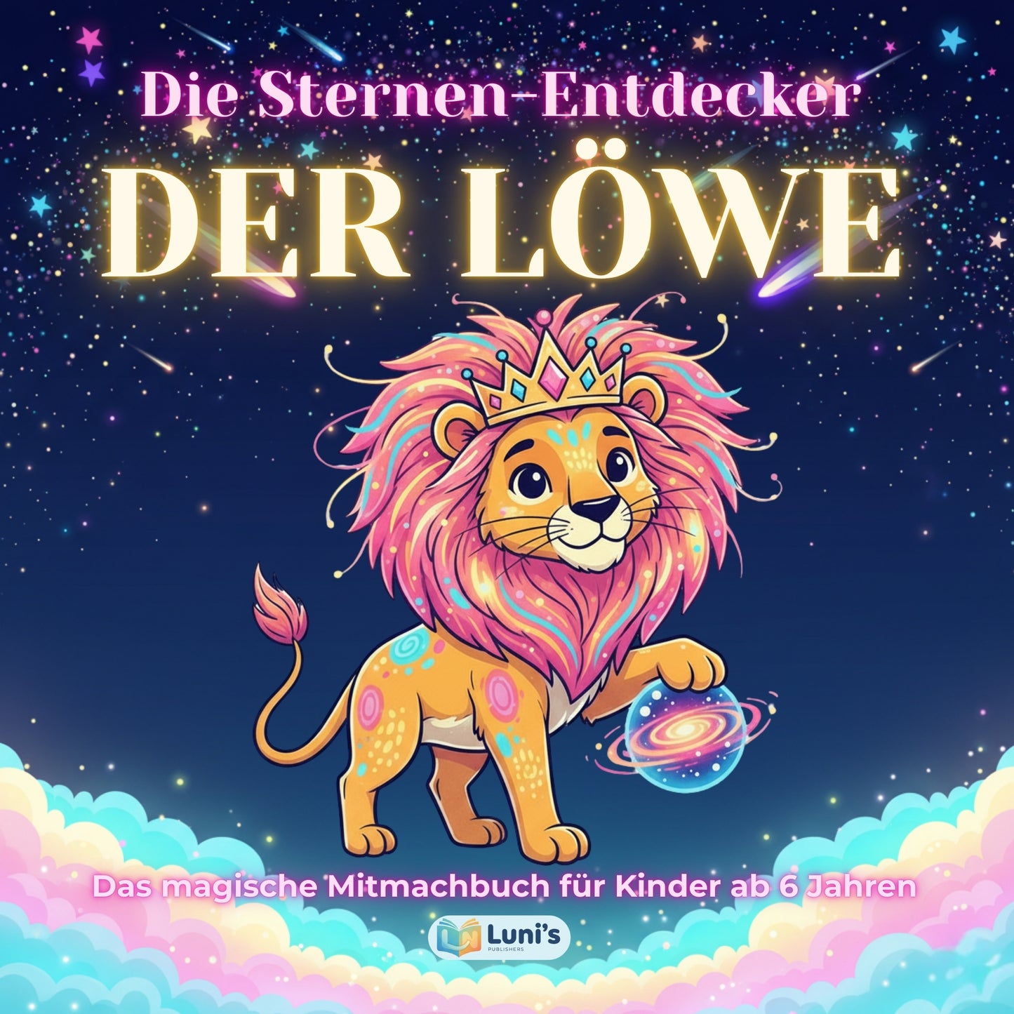 Die Sternen-Entdecker: DER LÖWE – Das magische Mitmachbuch (ab 6 J.) | Mythen, Sterne & Kreativität