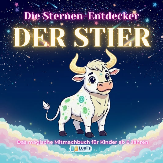 Die Sternen-Entdecker: DER STIER – Das magische Mitmachbuch (ab 6 J.) | Mythen, Sterne & Kreativität
