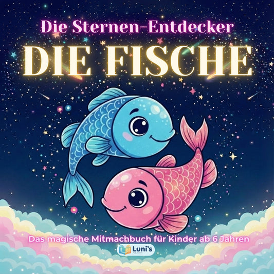 Die Sternen-Entdecker: DER FISCHE – Das magische Mitmachbuch (ab 6 J.) | Mythen, Sterne & Kreativität