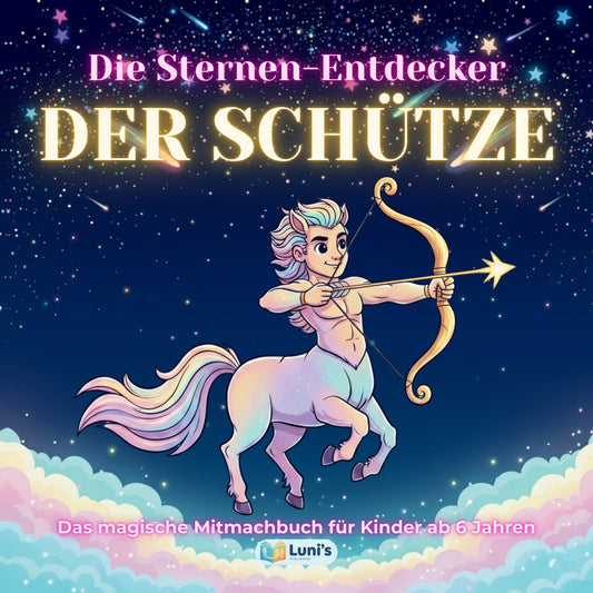 Die Sternen-Entdecker: DER SCHÜTZE – Das magische Mitmachbuch (ab 6 J.) | Mythen, Sterne & Kreativität