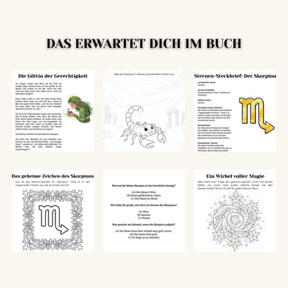 Der Skorpion – Mitmachbuch