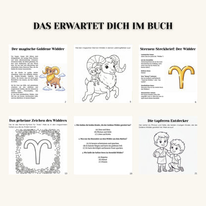 Der Widder – Mitmachbuch