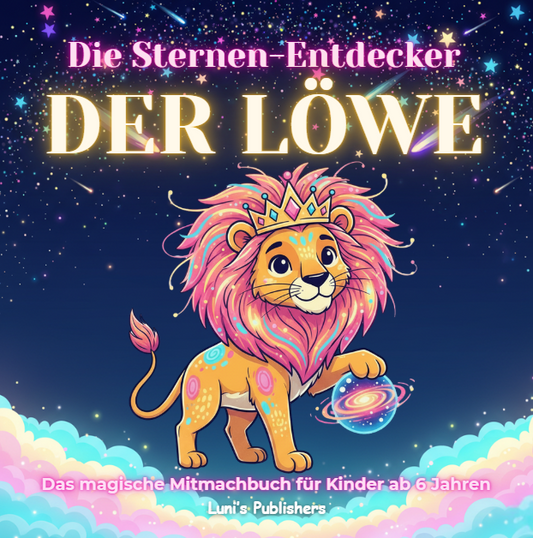 Die Sternen-Entdecker: DER LÖWE – Das magische Mitmachbuch (ab 6 J.) | Mythen, Sterne & Kreativität