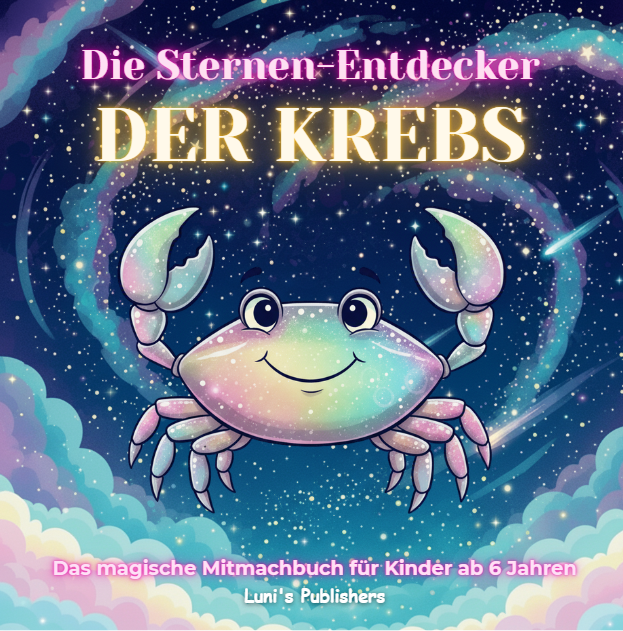 Die Sternen-Entdecker: DER KREBS – Das magische Mitmachbuch (ab 6 J.) | Mythen, Sterne & Kreativität